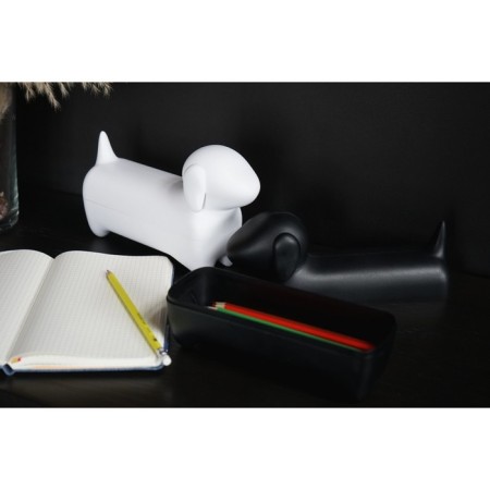 Storage for pencils and pens Qualy Dacholder, black color-1