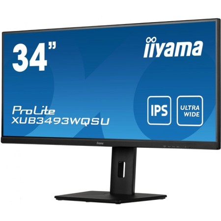 Monitor IIYAMA 34 "Prolite Xub3493WQSU-B5 Black IPS LED 21: 9 HDMI M/M Matte Has Piv 400c 107352-4