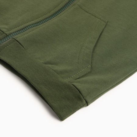 Sweatshirt for a boy, khaki color, height 92 cm-2