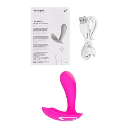 Vibro liner in the Satiffyer top secret, pink color-12