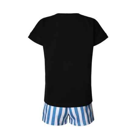 Set a home women's print Let`s Sail (T -shirt/Shorts), Black color, size 48-10