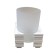 Brick glass, white color