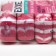 Cream-soiled EXXE, 1+1 "delicate peony", pink striped, 4 pcs. 90 g