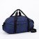 Sports bag with lightning, without lining, external pocket, blue color