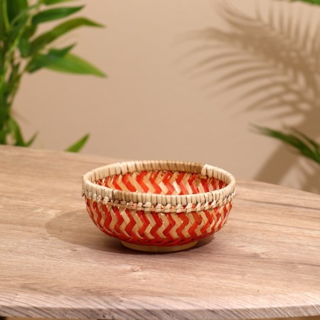 Vaska wicker, from bamboo 14x14x6 cm