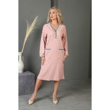 Women's dress, size 48, pink color