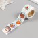 New Year Stick Paper "Snowman and Beast" d = 2.5 cm 252 pcs in the roll