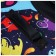 Tubing - cheap Winter Star "dinosaurics", case diameter 100 cm, blue color