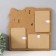 Photo frame LHDF "Dad" 33x33 in 3 photos 10x15 cm, col. White oak (plastic screen)