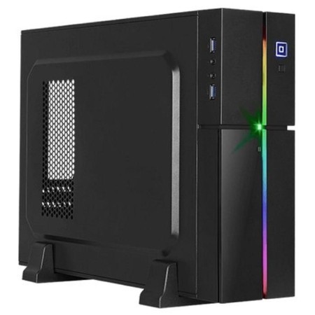 Aerocool Playa Slim case, without PSU, MATX, Mini-Tower, Black