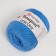 Yarn "Bouquet Unicolor" 100% cotton 200m/100g (3223 blue)