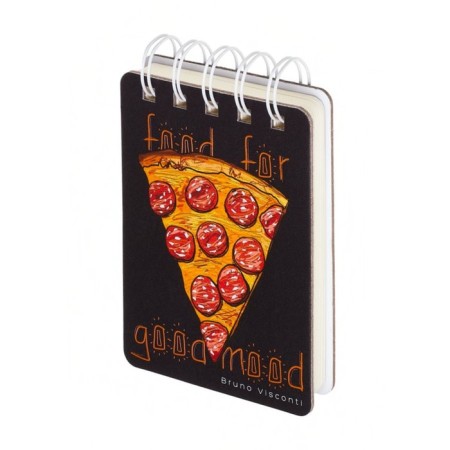 Notepad A7, 108 sheets on the crest Smart Journal, solid cover, block 80 g/sq.m, mix-3