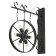 Sconces "Topper" 6he27 40W black 65x12.5x52cm