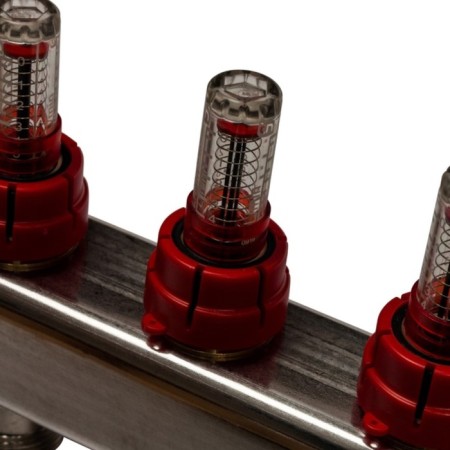 Collector Group Stout SMS-0927-000008, with consumables, valve, 8 outputs, stainless steel. steel-3