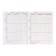 Universal diary for grades 1-11, "green delicate plain", solid cover 7BC, glossy lamination, 40 sheets