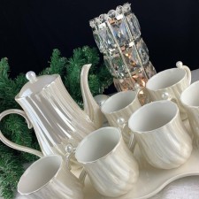 Tea set of Lenardi, 8 items