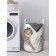 Basket for storage of things "Cat with a scratch", size 35x50 cm