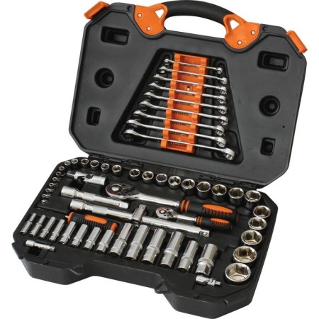 Set of the Craton tool TS-04, 1/4, 1/2 ", MAX 21 mm heads, 58 items