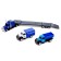 Metal truck "Police", inertial, with 2 machines