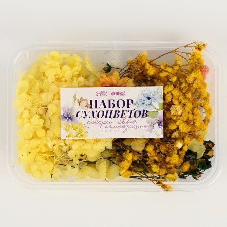 Set of dried flowers "Summer Field"-3