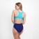 Women's swimsuit, blue color, size 48 (42)