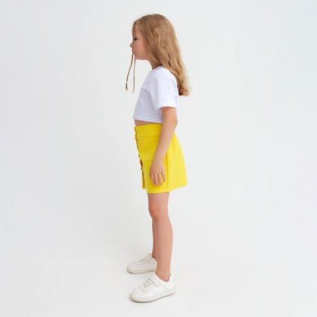 Children's skirt KAFTAN, size 30 (98-104 cm), yellow color-1