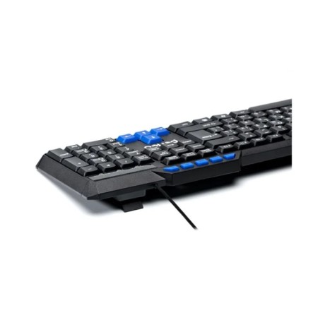 PERFEO COMMANDER keyboard, wired, membrane, 112 keys, USB, black-3