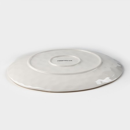 Porcelain shade "Cosmos", d = 27.5 cm, red color-2