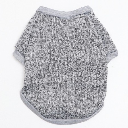 Melange sweater, size L (DS 27, Osh 31, OG 40 cm), gray-6