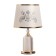 Michelle table lamp E27 40W gold 26x26x43 cm Risalux