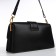 Female bag Textura, average size, black color