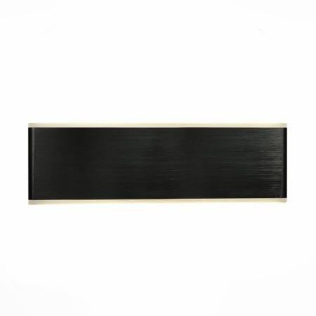Wall lamp ST LUCE. SL567.401.01. 1x12 W, LED, 4000K, 600 LM, 30x9 cm, black color