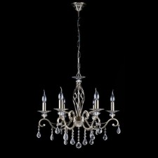Люстра Maytoni RC247-PL-06-R, 6хE14, 60Вт, 63х63х116 см, цвет латунь