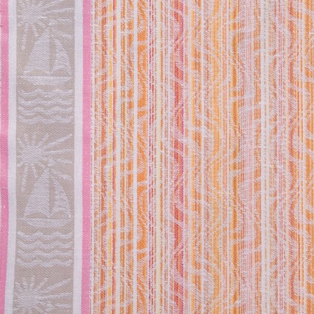 Domovita towel jacquard stuffing 50x70 cm, mix, 45%linen, cotton 55%, 206 g/m²-1