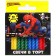 Set of candles for the cake "Happy Birthday", 12 pieces, spider-man