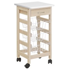 Tumbling with a box and baskets, 370x370x750, white/varnish