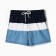 Male sports shorts, dark blue /white /blue, size 54 (xxl)