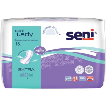 Urological gaskets Seni Lady Extra, 15 pcs