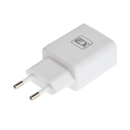 EXPLOYD EX-Z-611, 2 USB, 3.1 A, white, white-1