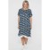Women's dress, size 52, dark blue color