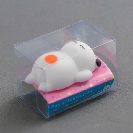 Anthistress label "cat", white color-3