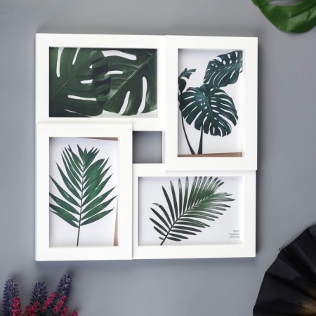 Photo frame-collage "lovely" in 4 photos (plastic screen)