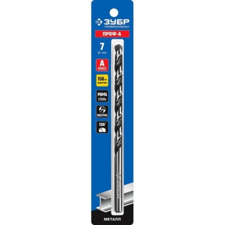Costal, p6m5, elongated, cylindrical shank, 7 x 156 mm, class A-1