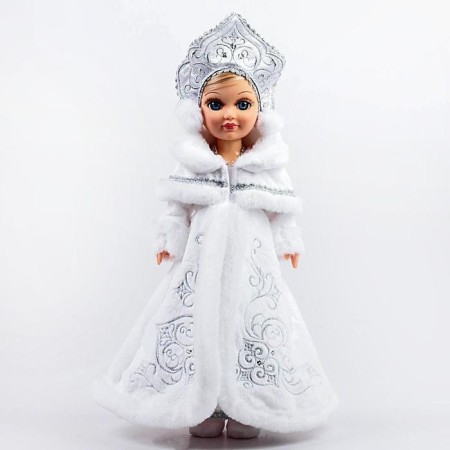 Doll "Anastasia Snegurochka" with a sound device, 42 cm