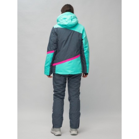 Ski suit, size 42, turquoise color-19
