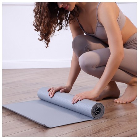 Sangh yoga rug, 173x61x0.3 cm, gray color-5