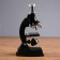 Microscope, increase in an increase in 900x, 600x, 300x, 100x, with backlight, set for research