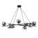 Suspended lamp 8x40W E14, size 89x56x96 cm