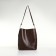 Women's bag on magnet Textura, average size, brown color