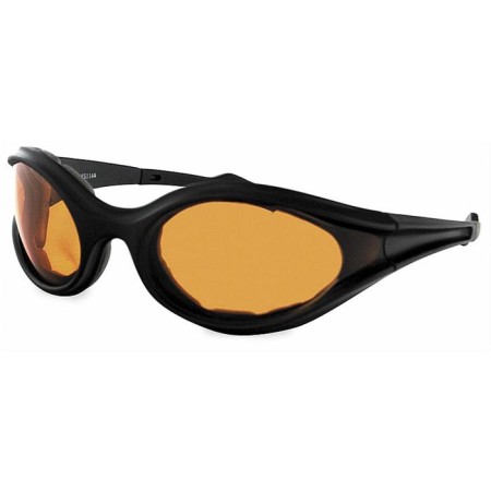 Moto Foamerz glasses with amber lenses